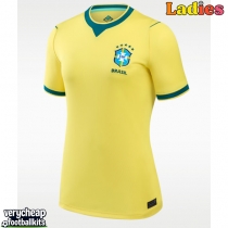 Brazil Replica Home Shirt Ladies World Cup 2026 Short Sleeve